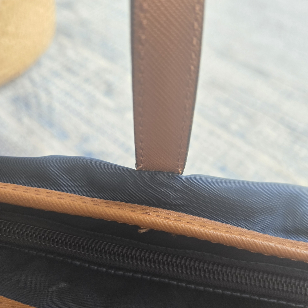 Michael Kors Navy and Tan Tote - Picture 9 of 16